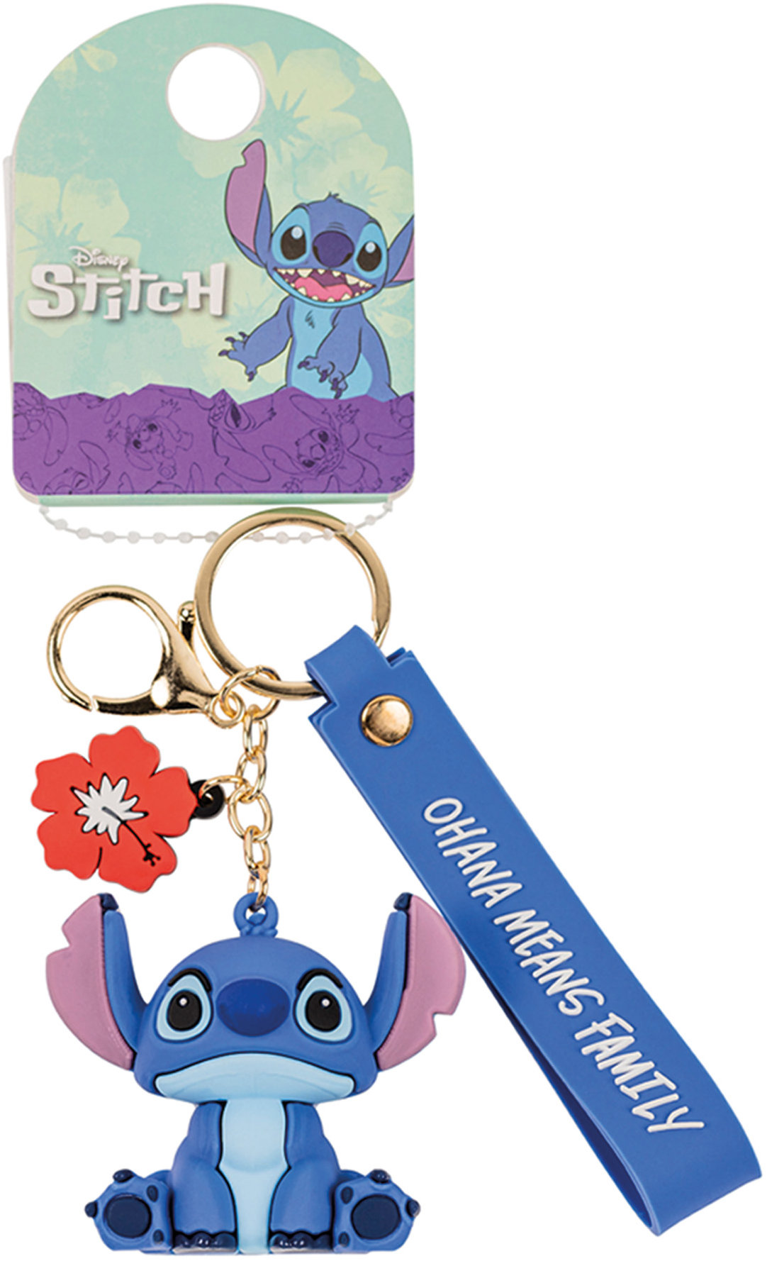 Disney dětská 3D vinylová klíčenka STITCH GH00188YL.PH