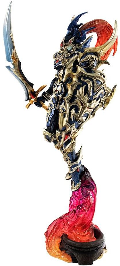 Yu-Gi-Oh! Duel Monsters Art Works Monsters - soška - Black Luster Soldier Recolored