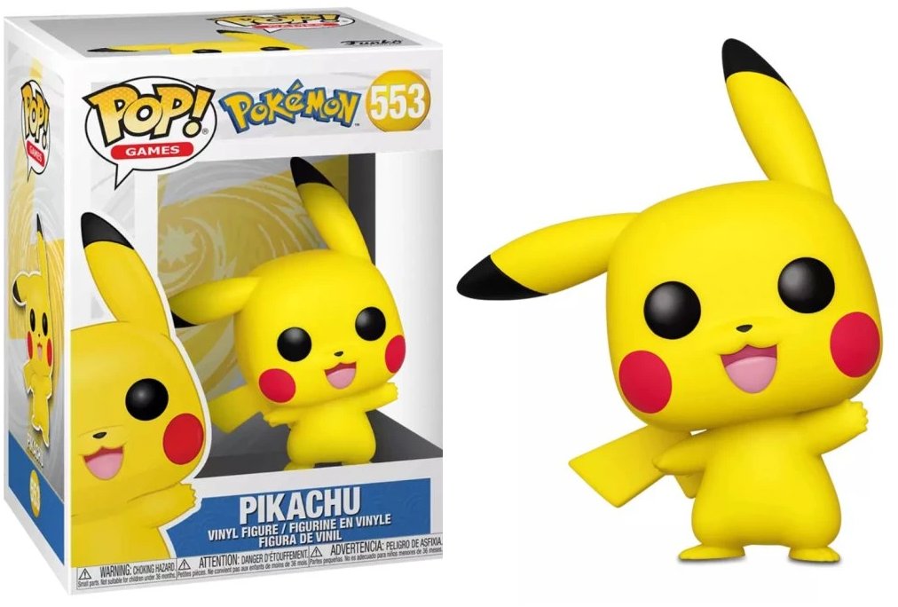 Funko POP! Games Pokémon Pikachu Waving 553