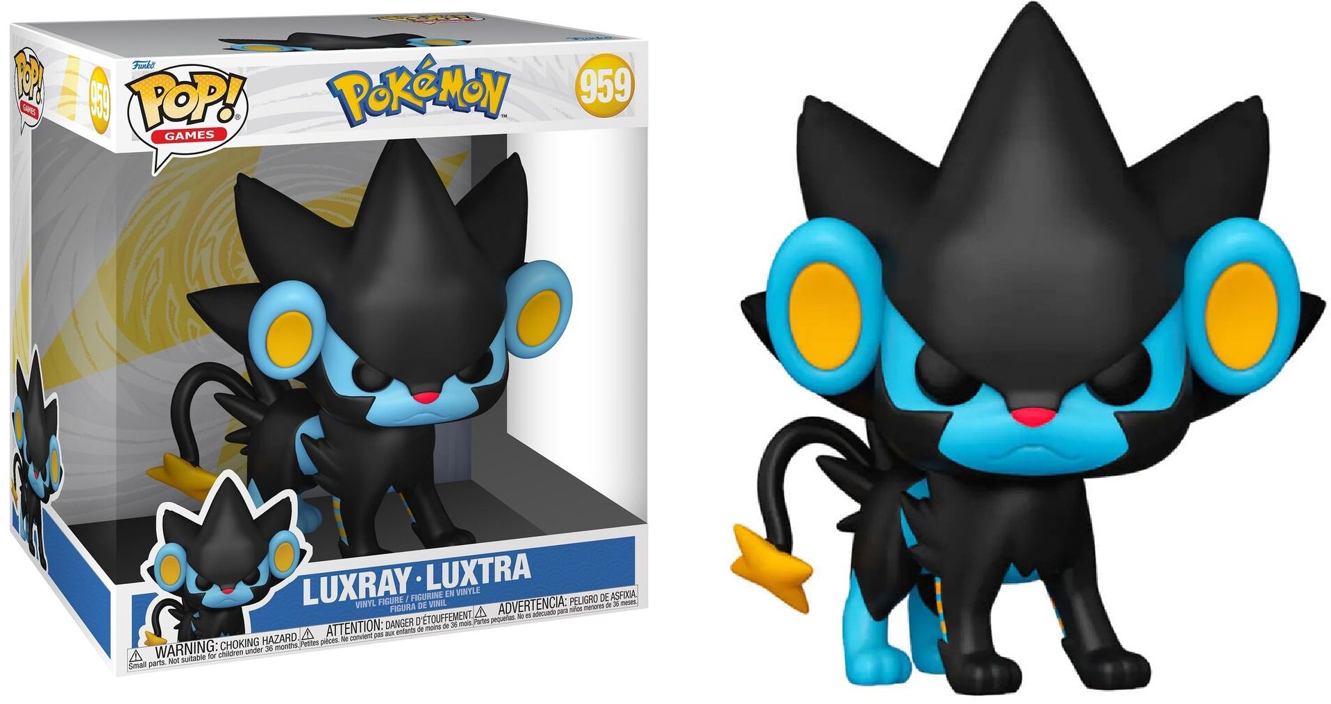 Funko POP! Pokemon Jumbo Luxray 25 cm 959