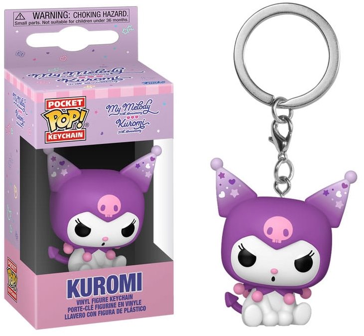 Funko POP! Keychain My Melody Kuromi - malý, ale mocný klíč