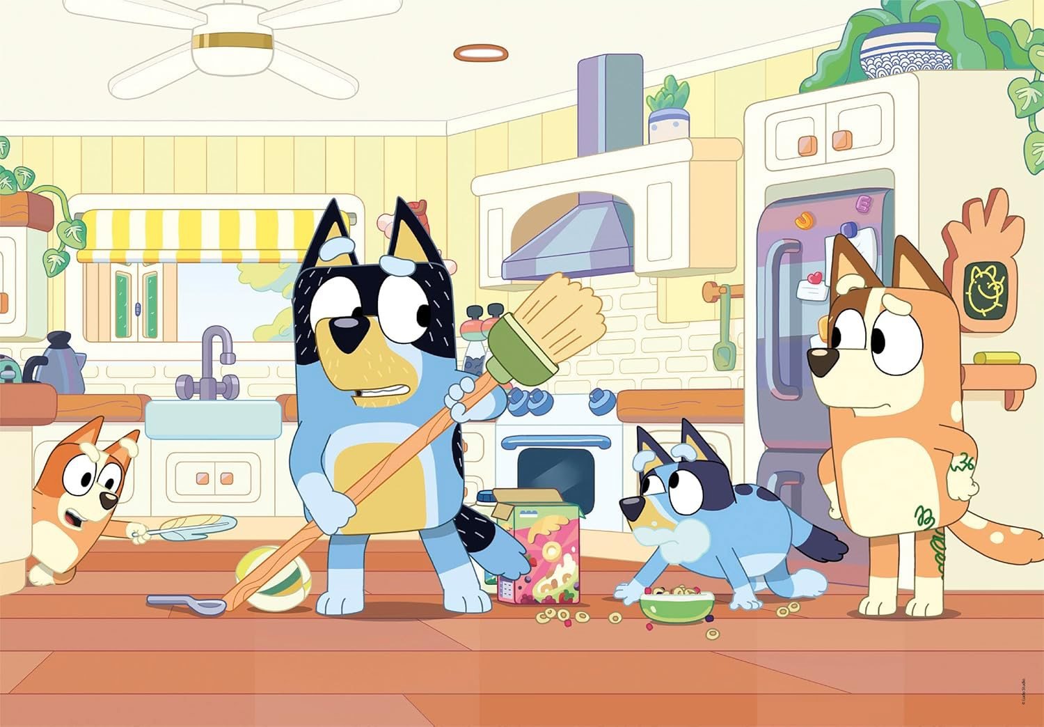 Bluey - puzzle 60 dílků