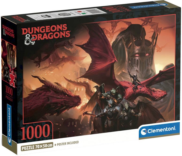 Dungeons & Dragons - puzzle 1000 dílků
