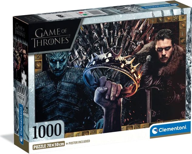Hra o trůny: Fantasy koláž - puzzle 1000 dílků