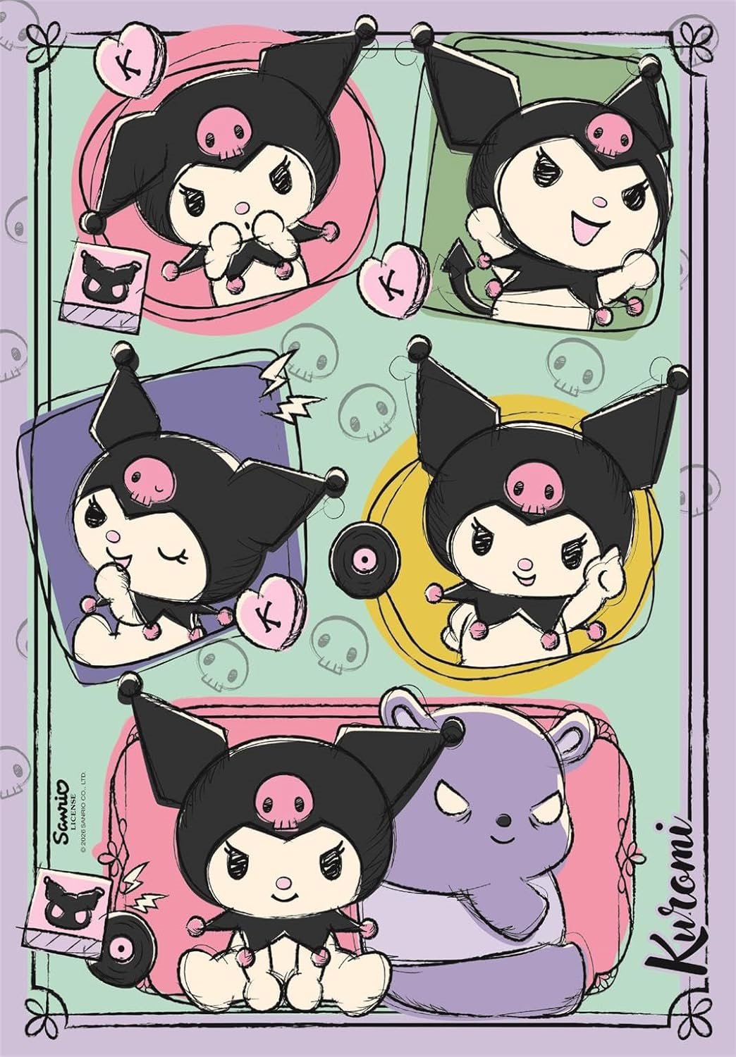 Kuromi - puzzle 500 dílků