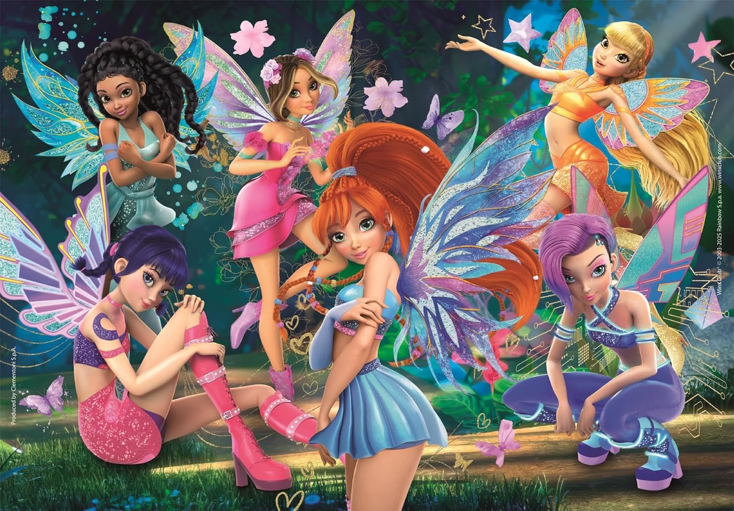 Winx - puzzle 104 dílků