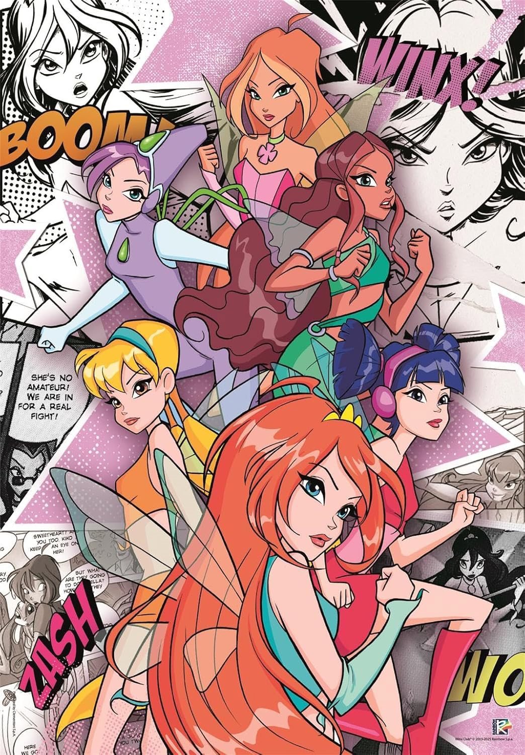 Winx - puzzle 500 dílků