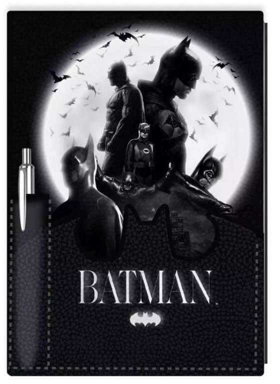 DC Comics Batman: The Dark Knight - Poznámkový blok s propiskou