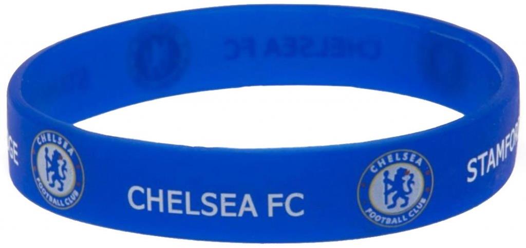 Chelsea FC Znak silikonový náramek, modrý