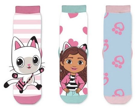 Trenýrkárna 3PACK Gabby's Dollhouse vícebarevné, dětské (41284/pink) 31/34
