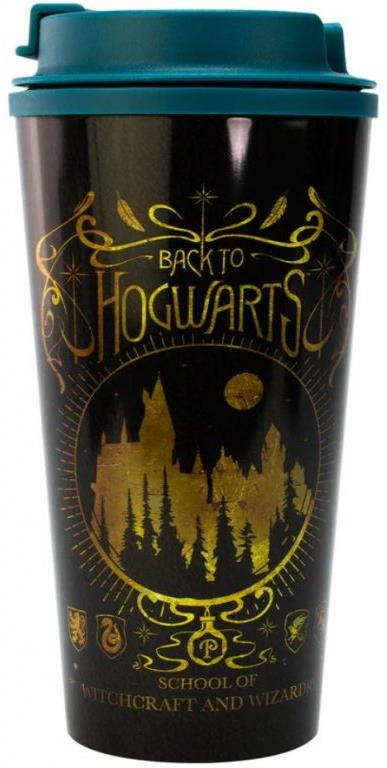 Harry Potter: Back To Hogwarts - cestovní hrnek s víčkem