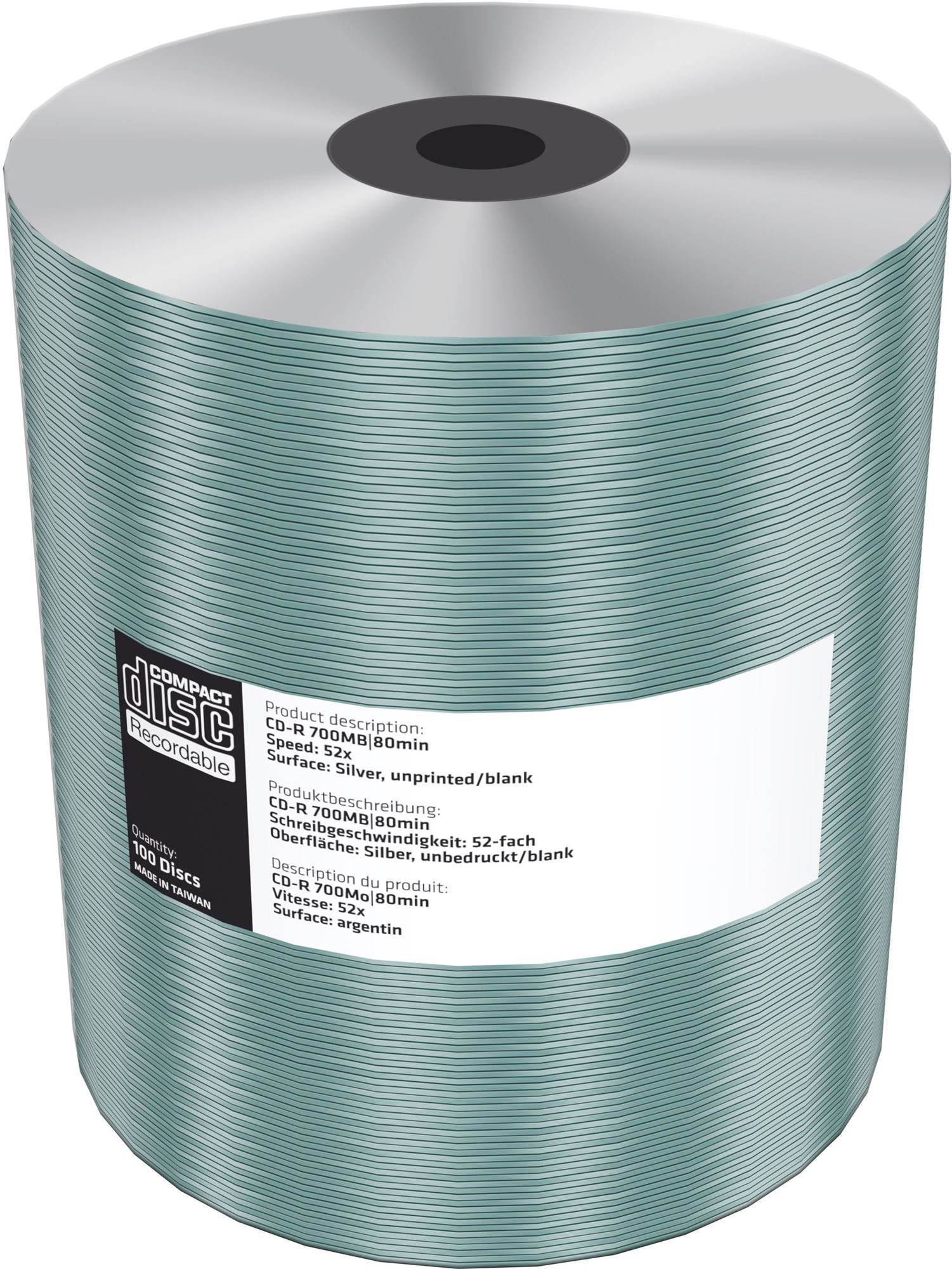 MediaRange CD-R blank 100ks shrink