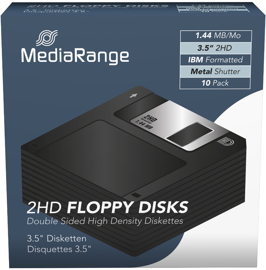 Mediarange Disketa 1.44 MB 3.5" 10 ks
