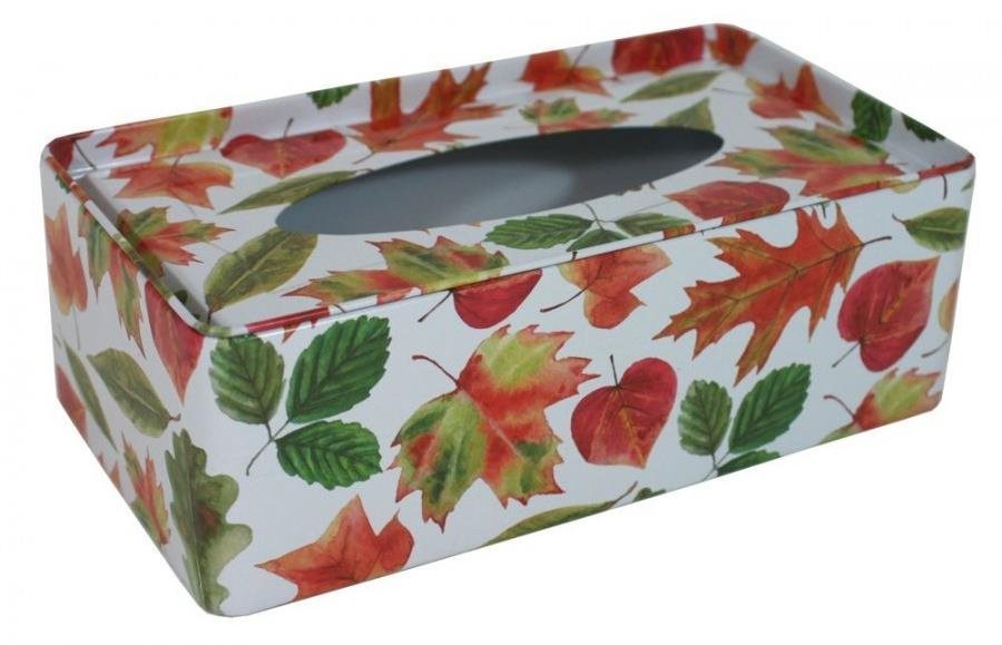 Plechová krabička na tissue Podzim II