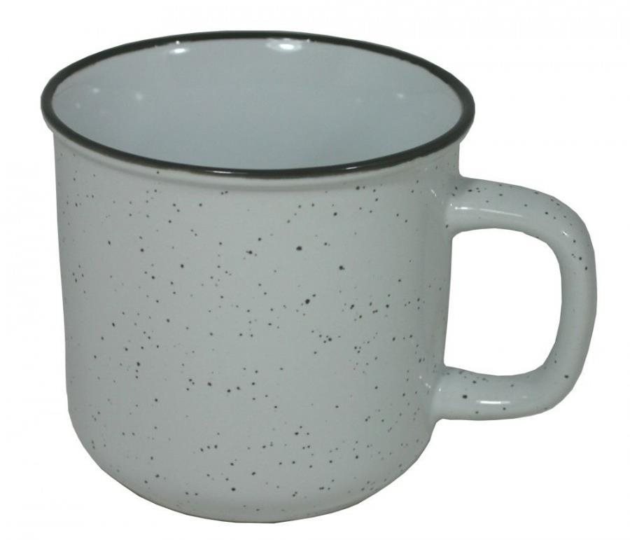 GOBA Hrnek keramický bílý 450 ml