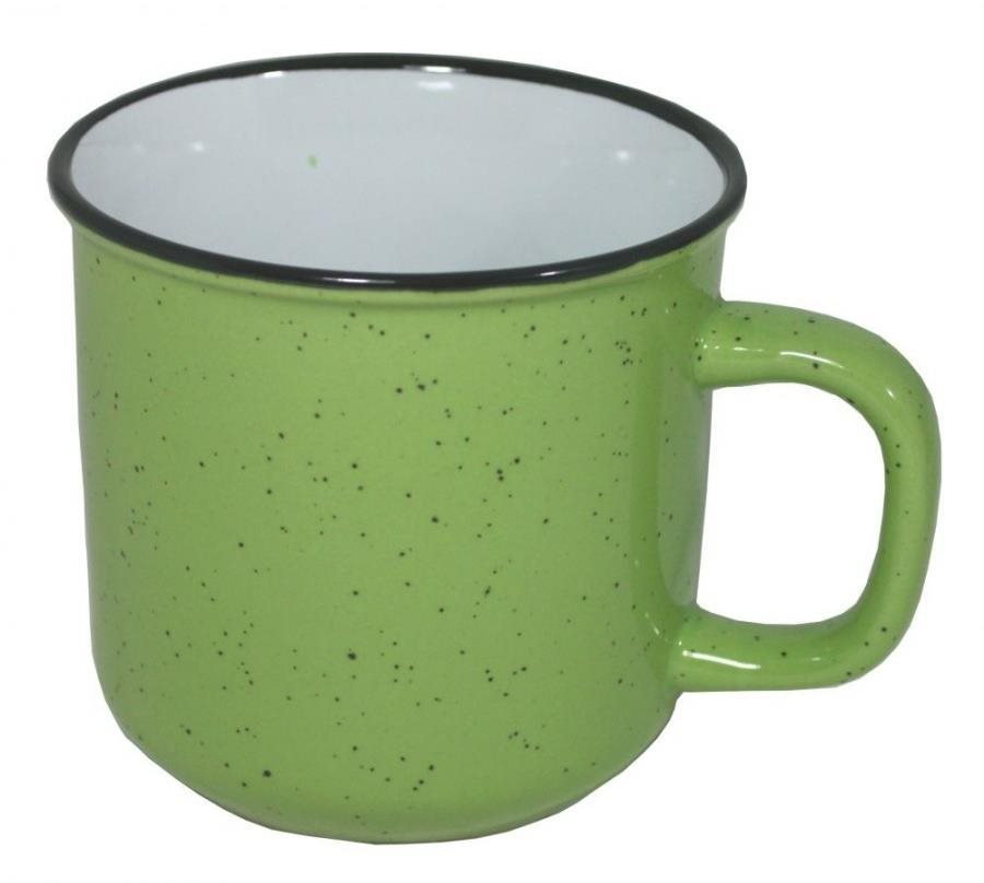 GOBA Hrnek keramický sv.zelený 450 ml