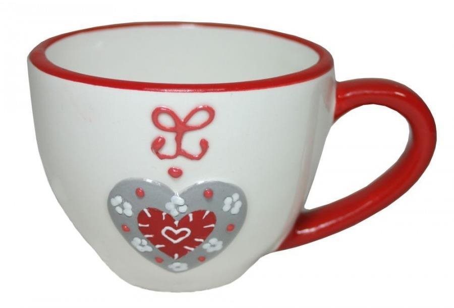 GOBA Hrnek keramický espresso Srdce
