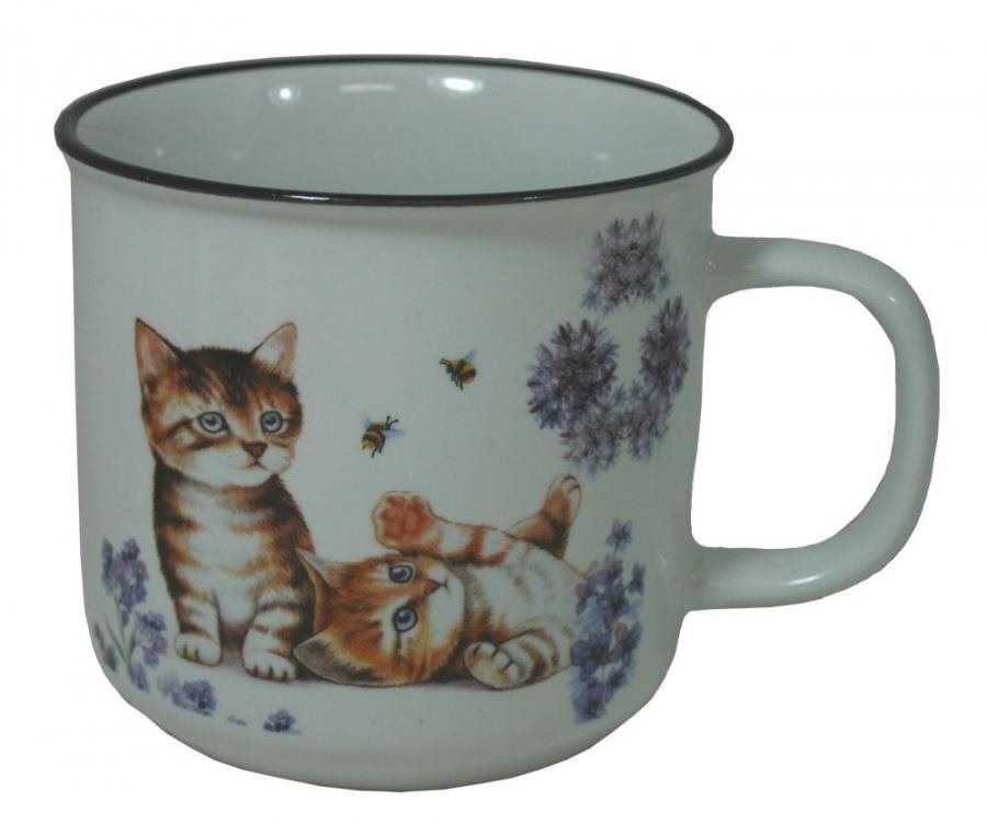 GOBA Hrnek keramický Koťátka 450 ml