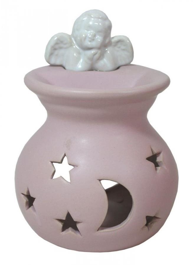 Goba vánoční Aromalampa růžová anděl