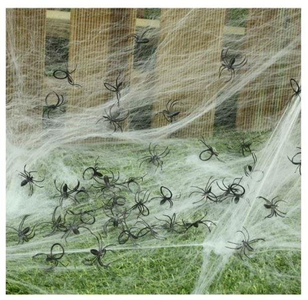 Guirca Pavoučí sada - halloween - 50 ks