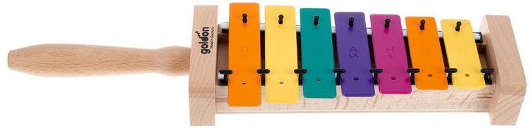 Goldon pentatonický metalofon v barvách Boomwhackers