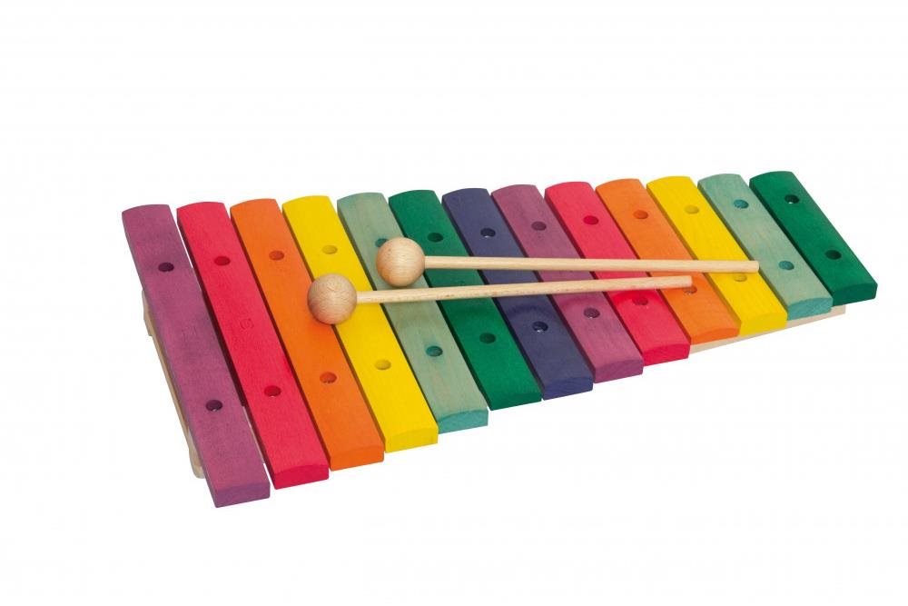 Goldon xylofon v barvách Boomwhackers h2 - g4