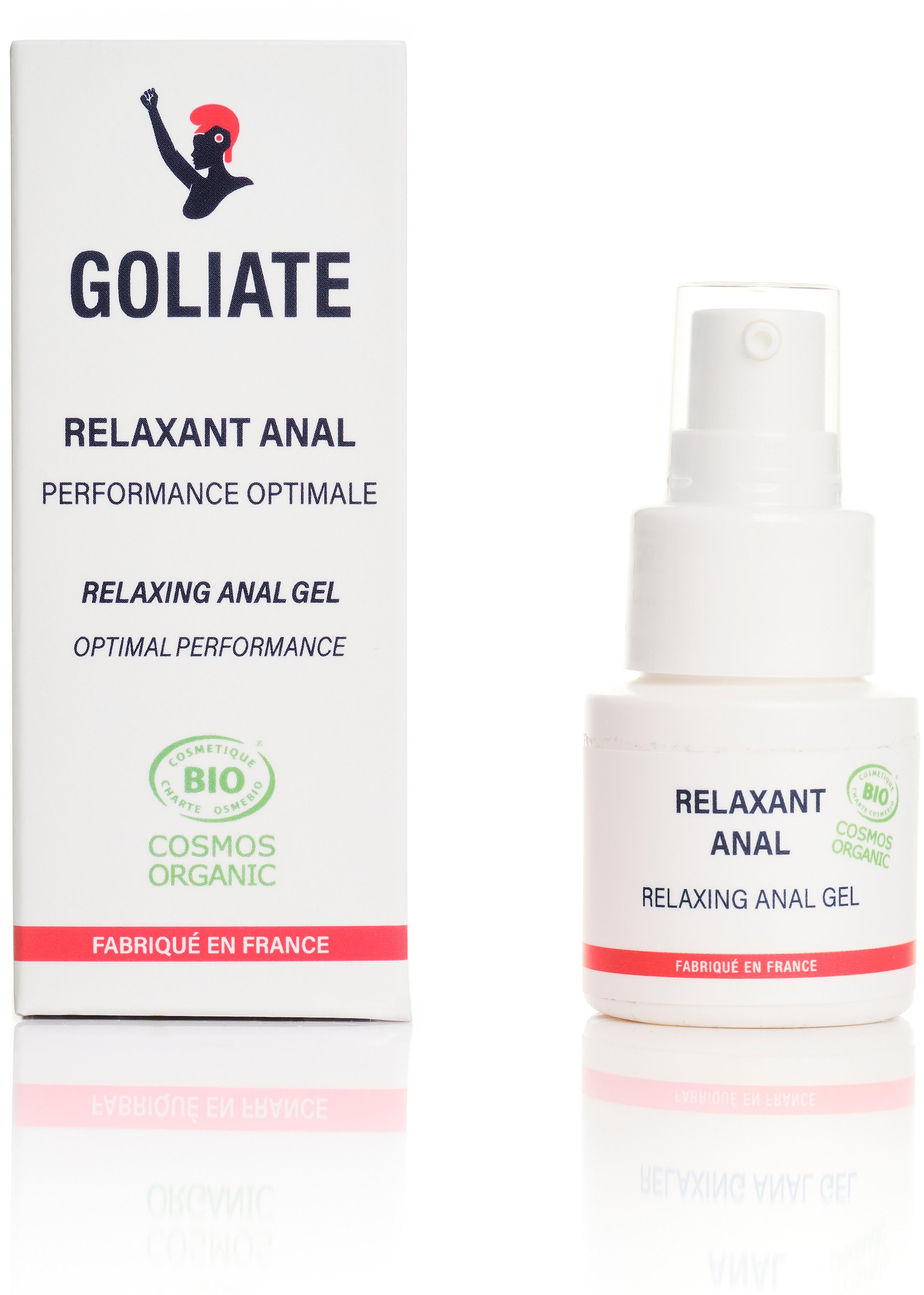 Goliate Uvolňující anální gel Relaxant BIO (30 ml)