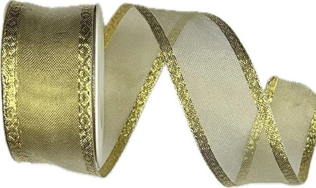 GOLDINA Outdoor Waterproof zlatá průsvitná 40 mm × 10 m