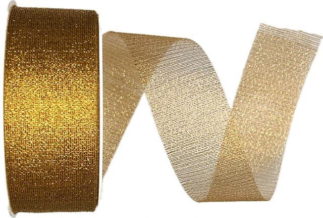 GOLDINA dekorační síťovaná Mesh bronzová 40 mm × 25 m