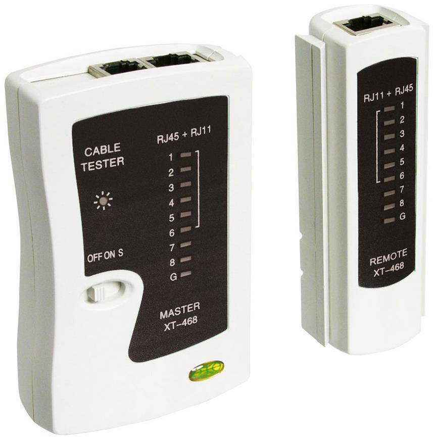 Goobay Tester sítě II TP easy (RJ45, RJ12)