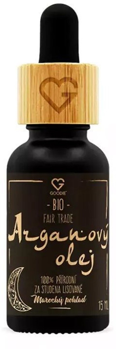 Goodie Mini arganový olej bio, raw, 15 ml