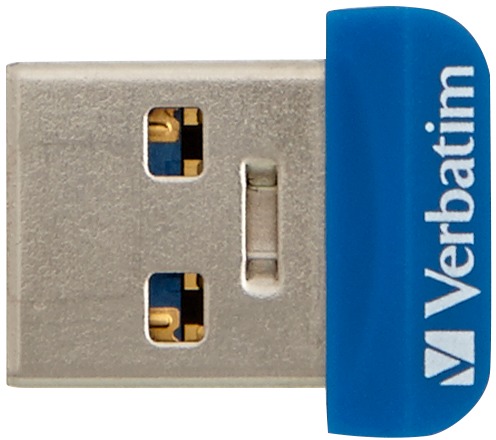 VERBATIM Store 'n' Stay NANO 64GB USB 3.0 modrá