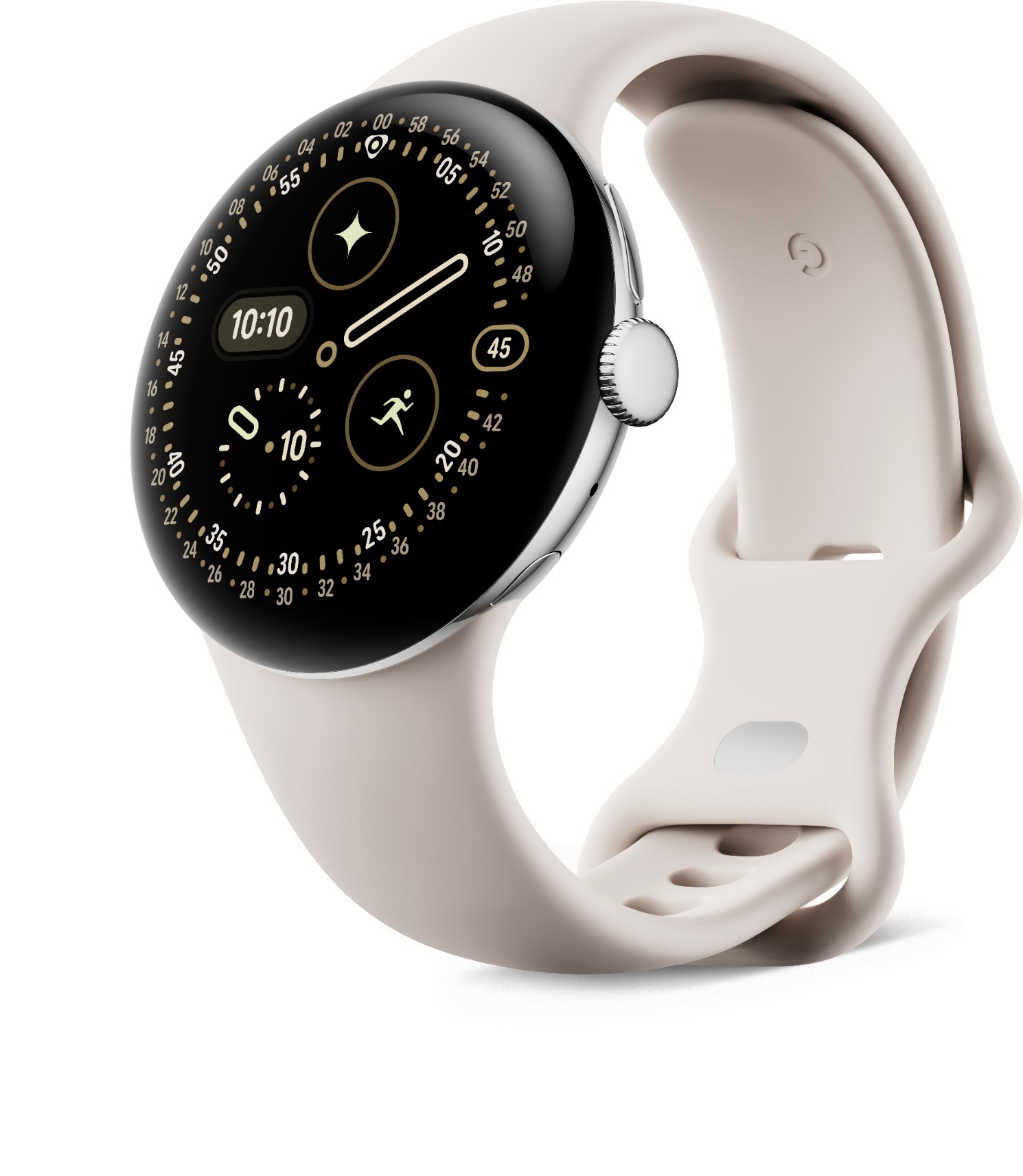 Google Pixel Watch 4 41mm Porcelain/Silver