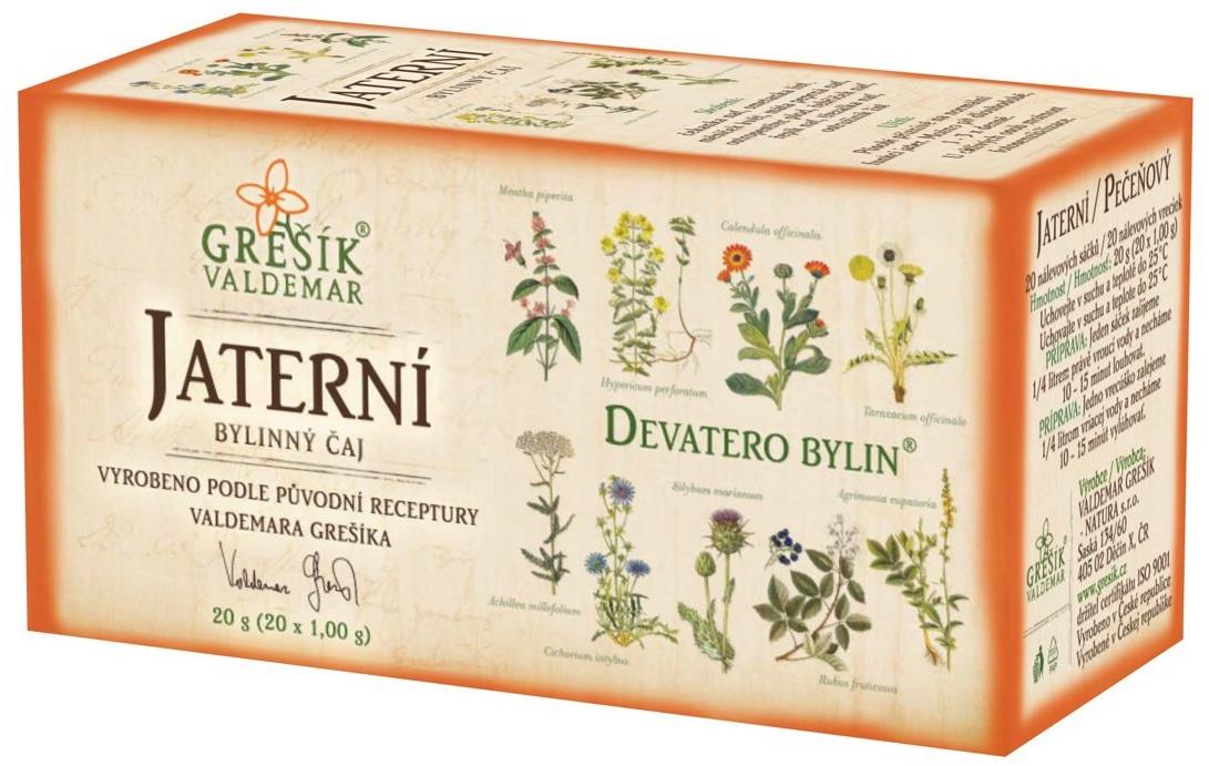 Grešík Devatero bylin Jaterní, 20 n.s.