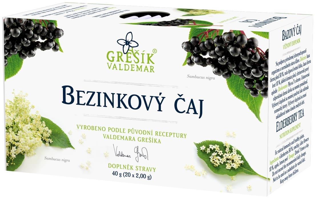 Grešík Valdemar - Bezinkový čaj 20 n.s.