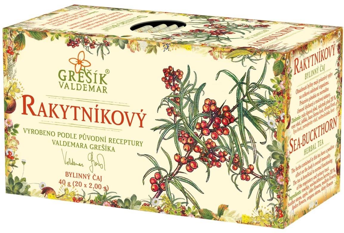 Grešík Valdemar - Rakytníkový čaj 20 sáčků