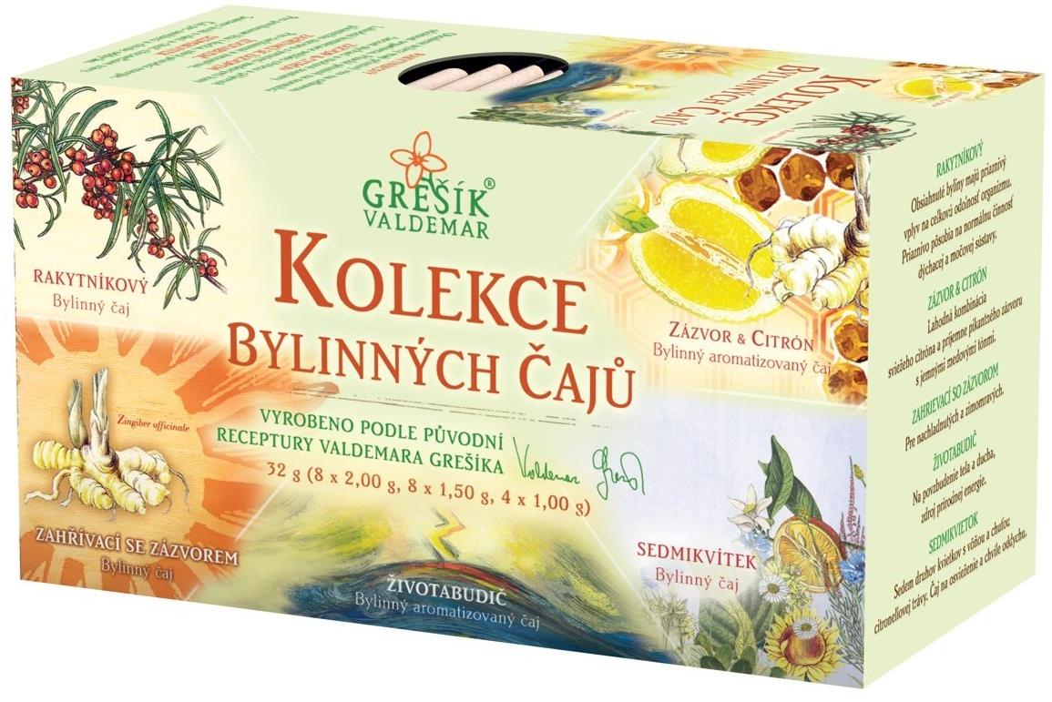 Grešík Valdemar - Kolekce Bylinných čajů 5 × 4 sáčků