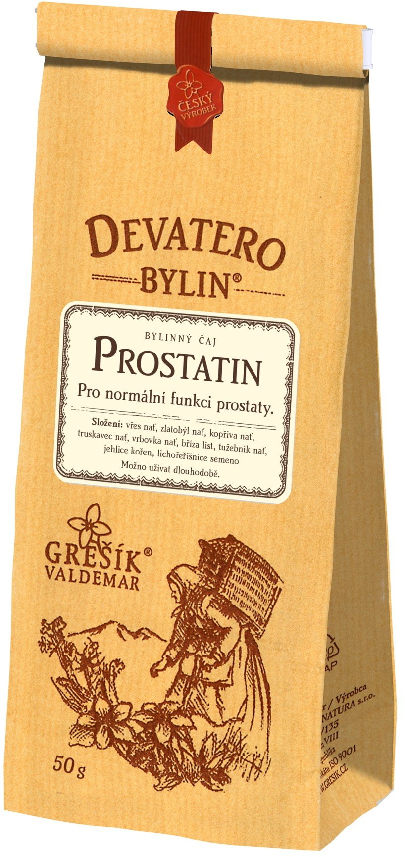 Grešík Valdemar Prostatin Devatero bylin 50 g