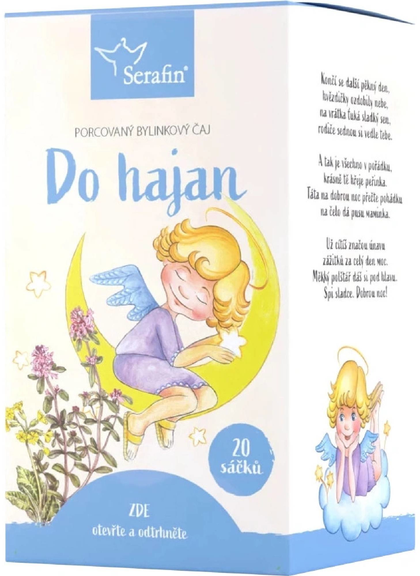 Serafin Do Hajan - bylinný čaj dětský 20 × 1,5 g porcovaný