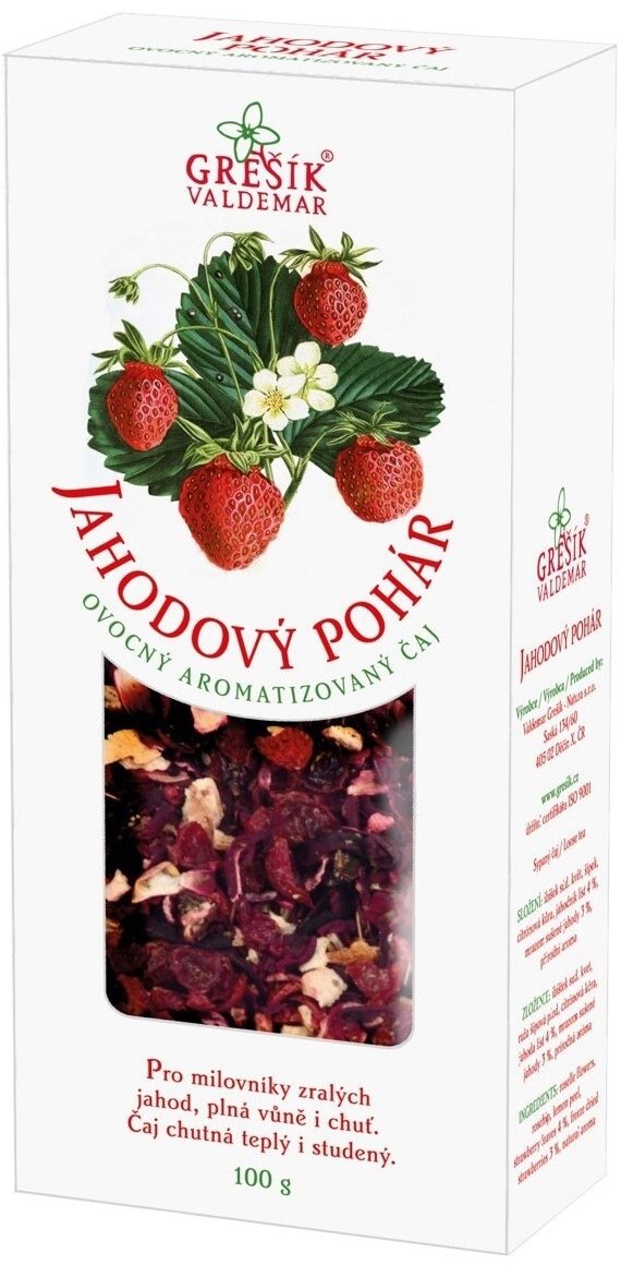 Grešík Valdemar Jahodový pohár 100 g