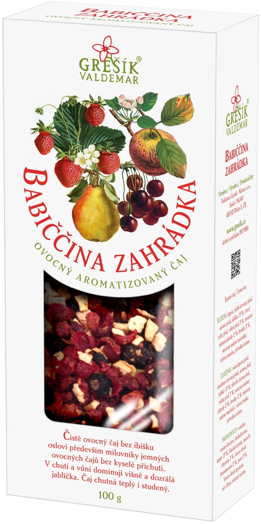 Grešík Valdemar Babiččina zahrádka 100 g krab.