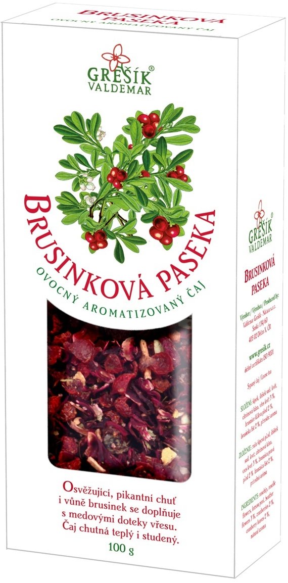 Grešík Valdemar Brusinková paseka 100 g krab.