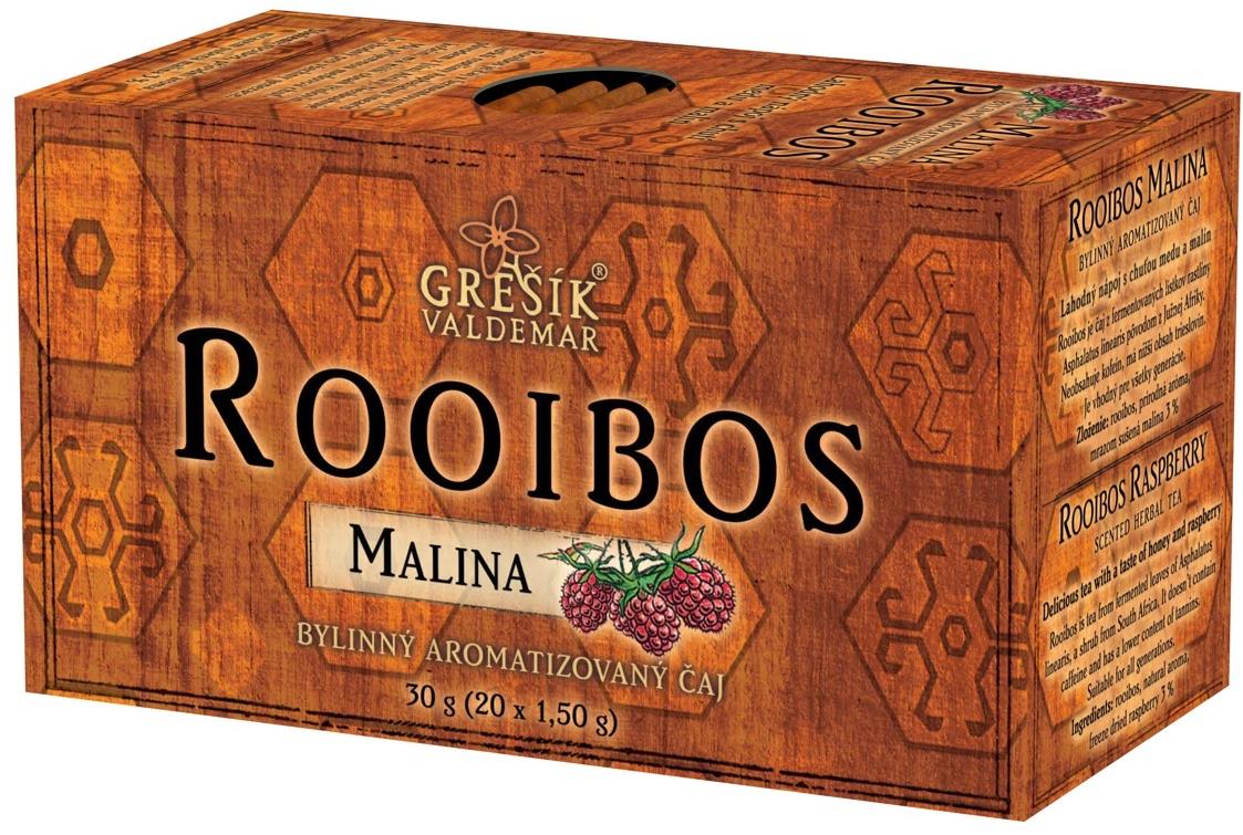 Grešík Valdemar Rooibos Malina 20 × 1,5 g n.s.