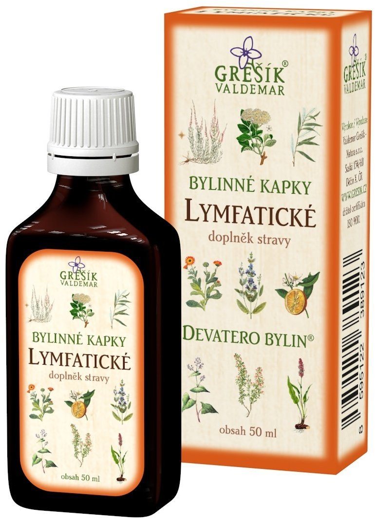Grešík Valdemar Lymfatické kapky 50 ml