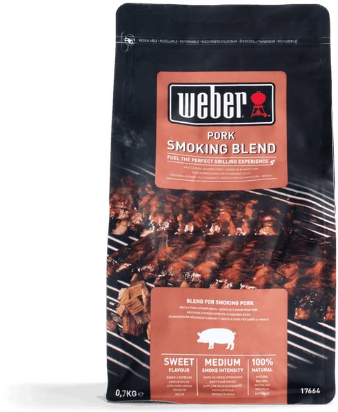 WEBER Štěpka - udící lupínky vepřové maso