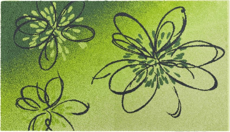 GRUND Lusia 60 × 100 cm, zelená