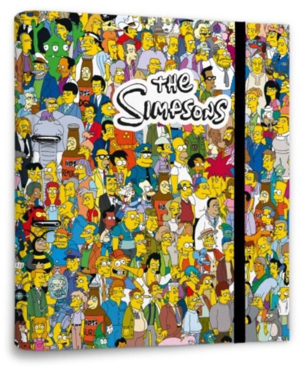 GRUPO ERIK The Simpsons: Characters A4, 70 mm, 2kroužkový