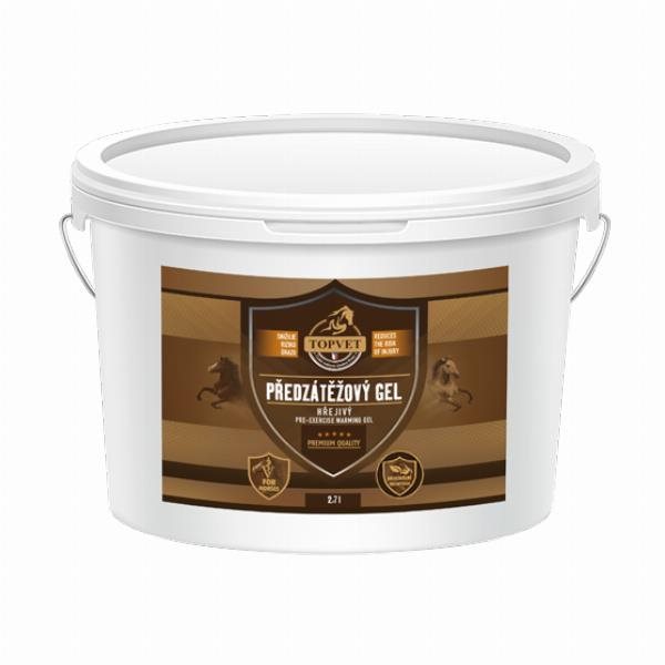 Topvet Předzátěžový gel hřejivý 2,7 l