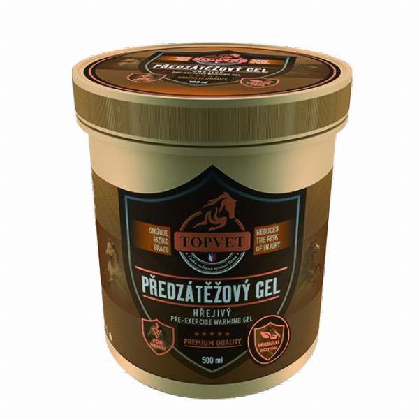 Topvet Předzátěžový gel hřejivý 500 ml