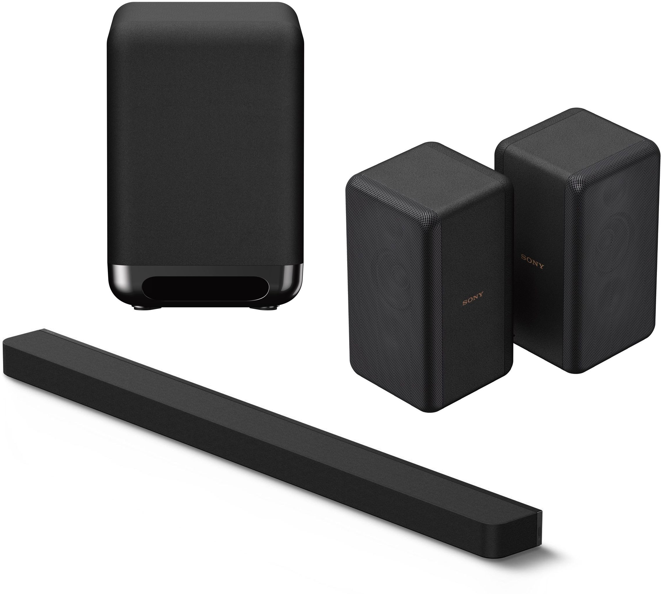 Sony BRAVIA Theatre Bar 9 + 2x Sony SA-RS3S + Sony SA-SW5